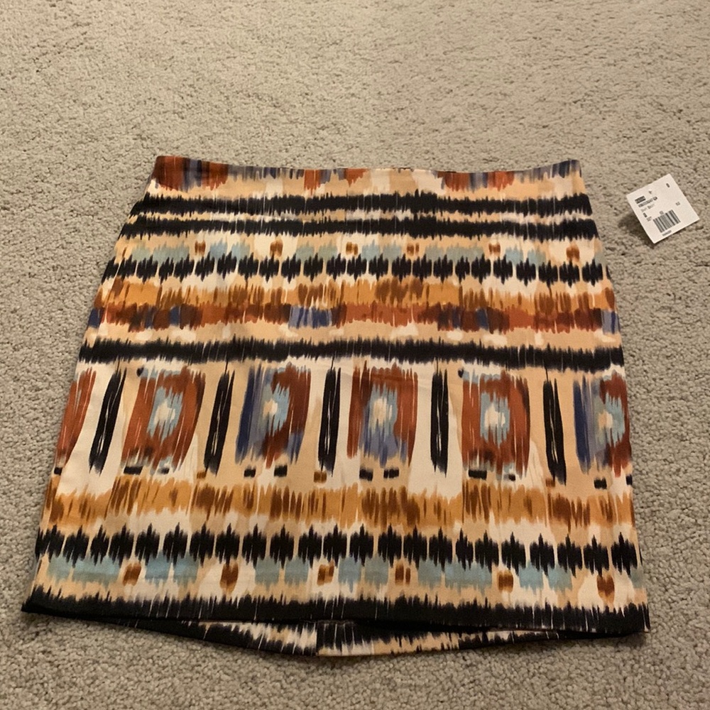 Willow & Clay Ikat mini skirt in size Small. Brand new with tag still attached!